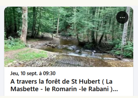 Forêt de St Hubert